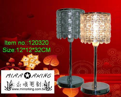宮廷式壓克力水晶檯燈
