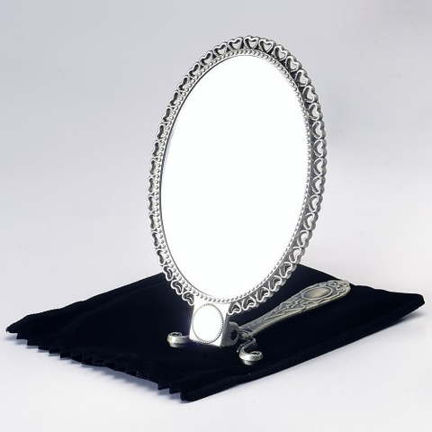 橢圓折疊手拿鏡