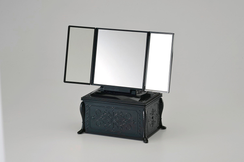 珠寶盒三面化妝鏡